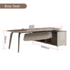 Liyu Modern Boss Table L Shape Director Table Office Furniture Executive Desk