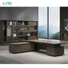 Liyu Wholesale Small L-Shaped Office Desk Furniture High Quality Table for The Busy Workplace