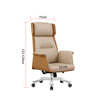 Premium Executive Chair with Leather Upholstery