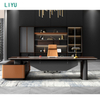 Liyu Furniture Professional Manufacturer Factory Price L Shape Modern Design Commercial Office Executive Office Desk