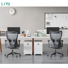 Liyu Furniture Wholesale Modern High Back Full Mesh Lumbar Support Adjustable Headrest Ergonomic Swivel Office Chair