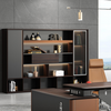 Large Vertical File Cabinet Luxurious Office Furniture Storage Cabinet with Display Lights
