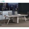 LIyu Wood Commercial Conference Table Office Furniture Office Desk Design Meeting Table