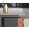 Liyu Luxurious L-Shaped Executive Desk Thickened Tabletop Drawer Storage Wire Routing Box Combination Lock Front Office Table
