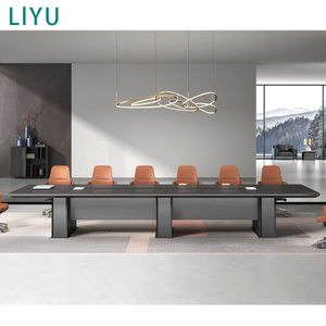 Liyu Hot Sell Meeting Table Office Conference Table Office Furniture Modern Office Meeting Table