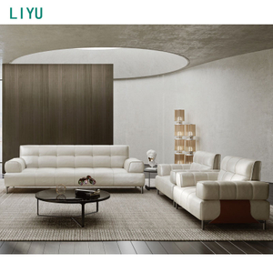 Liyu Office Meubles De Bureau High Quality Premium Home Villa Soft Luxury Sofa Set Living Room Furniture Modern