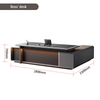 Liyu Modular Custom Furniture Factory Customized High-end Modern Design L-shaped Table Director Manager CEO Boss Desk