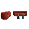 Liyu Furniture High-end Luxury PU Synthetic Leather Modern Design Office Sofas for Project