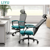 Liyu China Luxury Executive Office Furniture Ergonomic Office Chair Full Mesh Chair for CEO Boss Chair with Seat