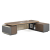 Liyu Furniture Modern L-Shape Executive Boss Office Desk on Sale Executive Modern Desk