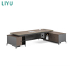 Liyu China Factory Custom Made Executive Melamine Office Desk High Quality Furniture for Professionals