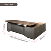 Yolanda Furniture Modern Style Wooden Customized Size Computer Office Desk Table