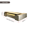Liyu Furniture High-tech Modern CEO Boss Executive Table Office Computer Desk Design Executive Desk Modern L-Shaped Desk