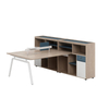 Liyu Commercial Office Furniture General Table Use Wood Panel Office Computer Desk Cubicle