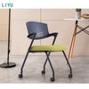 Liyu Conference Room Mesh Folding Training Chair with Writing Board Table Board Study Table And Chair One Office Training Chair