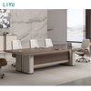 Liyu Furniture Multi-Functional Furniture Meeting Desk Office Conference Table Negotiation Table for Meeting