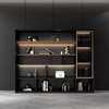 Large Vertical File Cabinet Luxurious Office Furniture Storage Cabinet with Display Lights