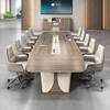 Liyu Modern Room Boardroom Table Chair Table Executive Curved Nesting Tables White Triangle for Rooms with Conference Desk