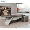 Liyu 2025 New Design Modern Manager Executive Desk Office Table Design Mobilier De Bureau
