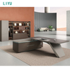 Liyu Despacho Professional Modern Design Desk Set Office Table Furniture for Hospital
