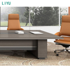 LIyu Mesa De Oficina Conferencias Modern Simple Boardroom Conference Wood Office Furniture Meeting Conference Table