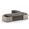 Liyu Luxurious Modern L-Shaped Executive Desk Thickened Wood Drawer Storage Wire Routing Box Modular Office Furniture Table
