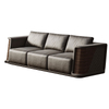 Liyu Office Furniture Customizable Modular Restaurant & Bar Sofa Long Hotel Lobby Seating for Big Spaces & Villas Made of Wood