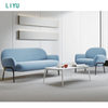 Liyu Designer Home Furniture Ceo Office Sofa Set Single Chair Leather Low Price Reception Sofa Set Furniture