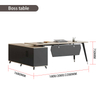 Liyu 2025 Wholesale Custom Modern Ceo Italian White Luxury Office Desk Simple Design for Family Compute Use