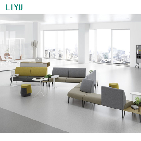 Liyu Free Combination Public Leisure Sofa Loose Furniture Sectional Modular Seating Sofa for Coffee And Rest