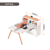 Liyu Furniture 2 Person Office Cubicle Wooden Workstation Modern Desk Partition