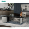 Liyu Modern Design Executive Office Desk Wood Panel Material for Manager Office Furniture