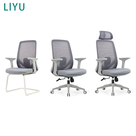 Liyu Wholesale New Style Lift Swivel MID-Back Comfortable Ergonomic Computer Modern Full Mesh Swivel Office Chairs