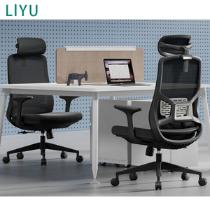 Liyu Ergonomic Office Mesh Chair with Gas Lift & Lumbar Support Comfortable Design for Long Sitting