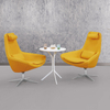 Liyu Furniture Customized Luxury Design Removable Home Comfortable Upholstered Gray Armchairs For Modern Living Room