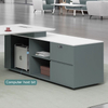 Liyu Office Furniture Desks 1 Piece Executive Office Desk Boss Table Wooden Office Table