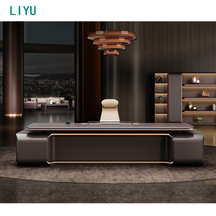 Luxury Executive Desk with Integrated Technology