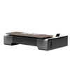 Liyu High Quality Modern Boss Table Manufacturer Luxury CEO Office Desk Furniture Wooden Executive Table