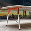 Liyu Boardroom Room Tables And Chairs Room 20 Person Meeting Modern Office Desk Boat Shaped Folding With Conference Table