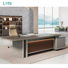 Liyu Mobilier De Bureau Modern Luxury Executive Office Desk Chinese Factory Supplier Office Desk Furniture