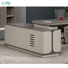 Liyu Luxury Aesthetic Furniture Luxury Boss Office Desk Mdf Office Table Modern Design Sturdy And Durable Office Table