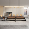 Liyu Modern Office Furniture Meeting Room Wooden Conference Table Bureau