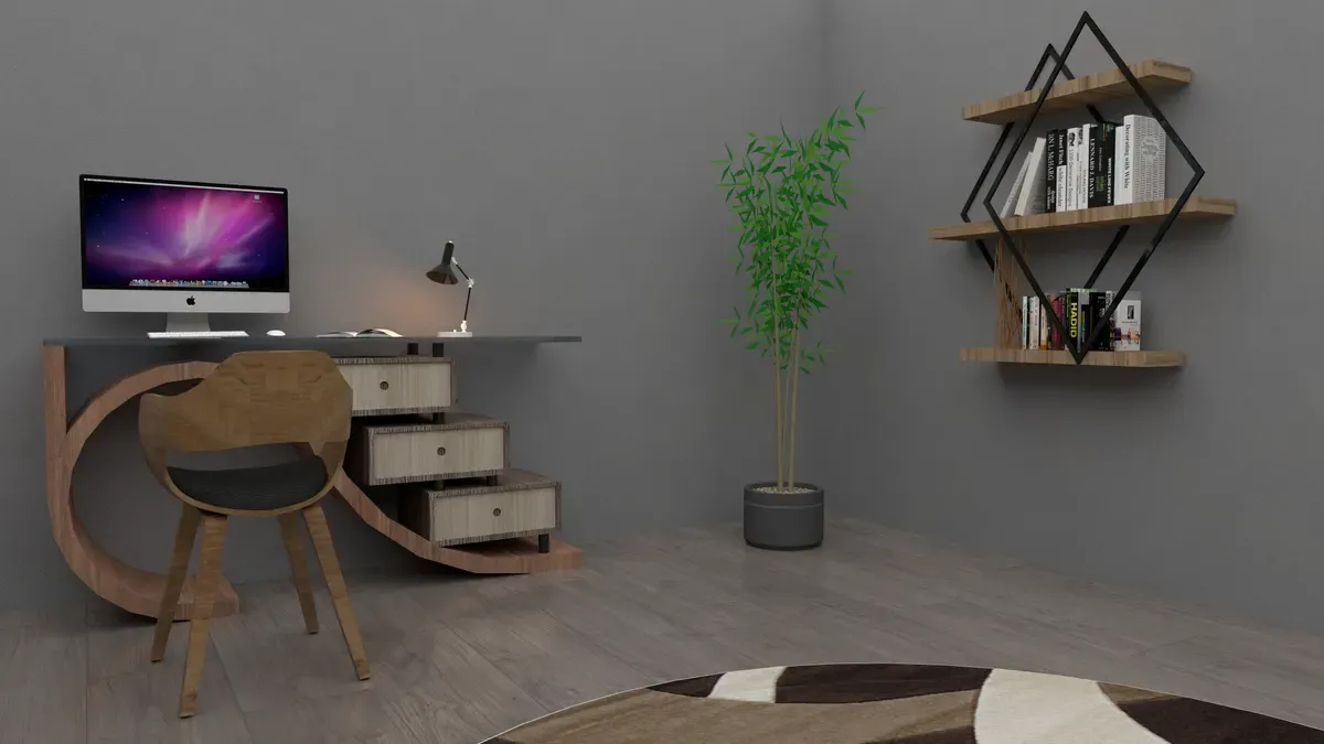 Smart Storage and Tech-Integrated Desks