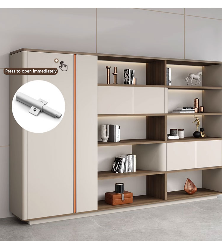 Full-extension silent sliding rails ensuring smooth and quiet drawer operation
