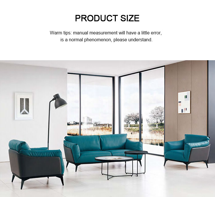 Commercial-grade wear resistant leather surface easy to maintain