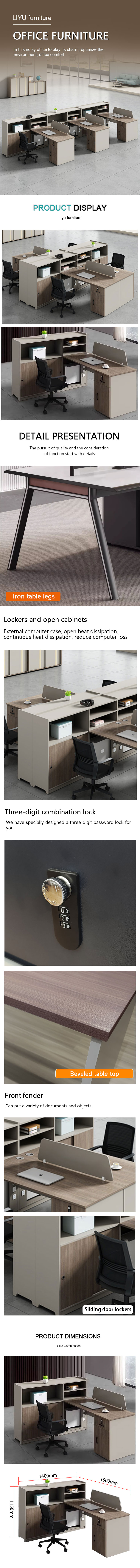 Comprehensive modular office furniture project installation