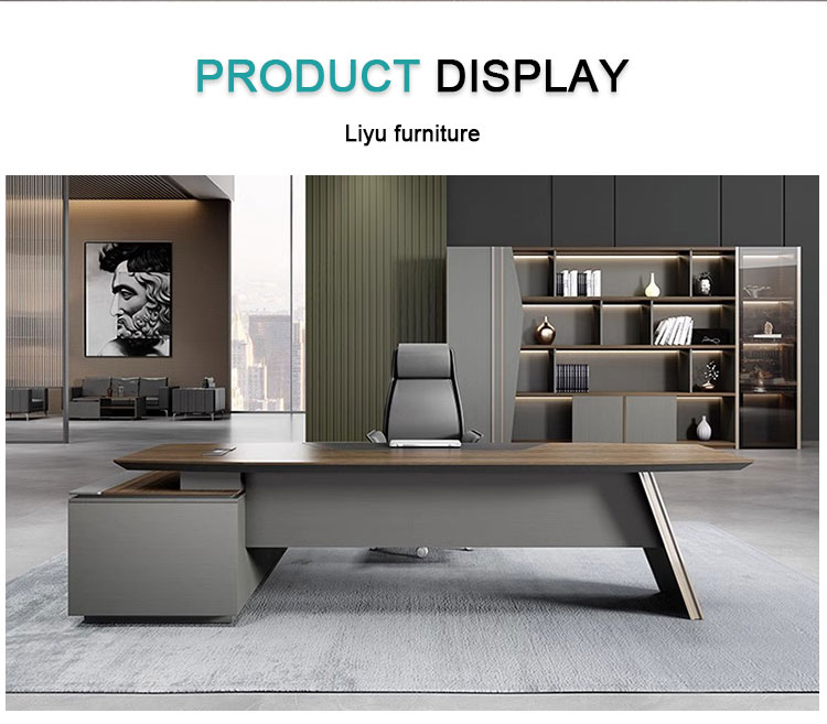Low-profile under-desk storage cabinet with wood grain finish