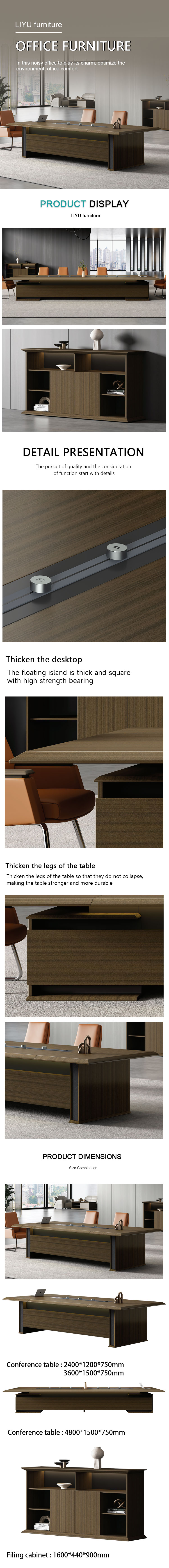Complete office furniture meeting room setup